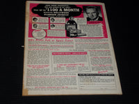 1961 FEBRUARY MOVIE MIRROR MAGAZINE - LIZ & EDDIE FRONT COVER - E 3654