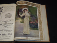 1913 JANUARY-JUNE LE THEATRE MAGAZINE BOUND VOLUME - 12 ISSUES - KD 2278O