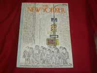 1974 SEPTEMBER 16 NEW YORKER MAGAZINE FRONT COVER ONLY - GREAT ART FOR FRAMING