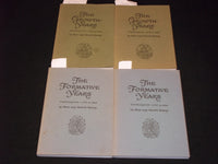 1975-1976 THE FORMATIVE - GROWTH YEARS BOOK LOT OF 4 - ALL SIGNED - J 7140
