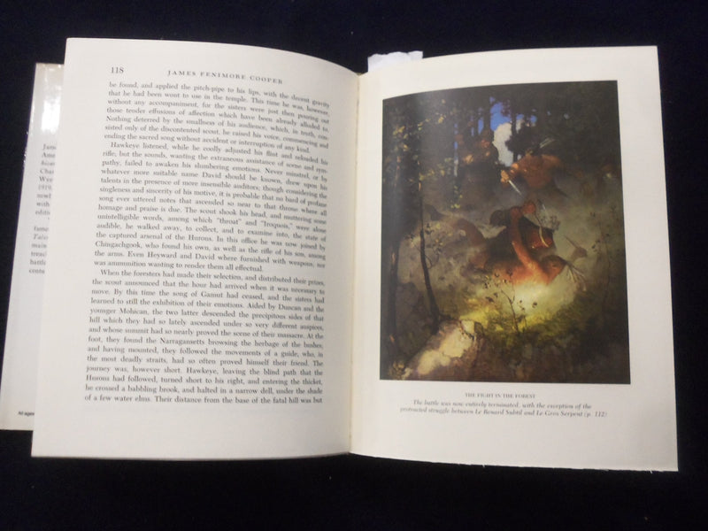 1947 THE LAST OF THE MOHICANS HARDCOVER BOOK BY COOPER, ILLUS, BY WYETH- KD 8581