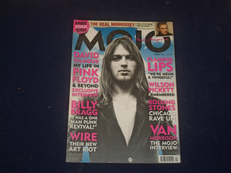 2006 APRIL MOJO MAGAZINE - ENGLAND - DAVID GILMOUR OF PINK FLOYD - B 722