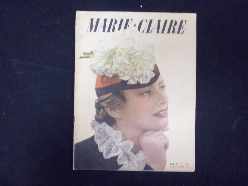 1938 MARCH 18 MARIE CLAIRE MAGAZINE - ILLUSTRATIONS, STORIES & ADS - ST 3568