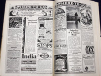 1930 THE ATLANTIC MONTHLY MAGAZINE LOT OF 12 COMPLETE YEAR - GREAT ADS - WR 531