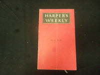1914 SEPTEMBER 1 HARPER'S WEEKLY MAGAZINE- NICE ARTICLES & ILLUSTRATIONS-ST 2496