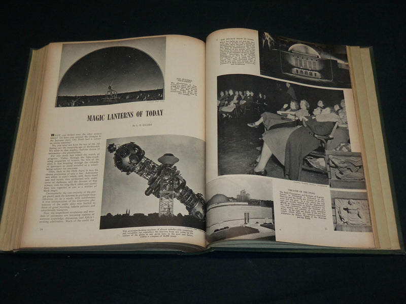 1940 NOV-1941 OCT TRAVEL MAGAZINE BOUND VOLUME - GREAT COVERS - KD 5990