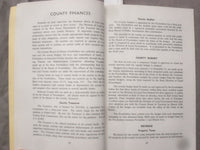 1961 SOMERSET COUNTY NEW JERSEY SOFTCOVER BOOK AND MAP - K 289