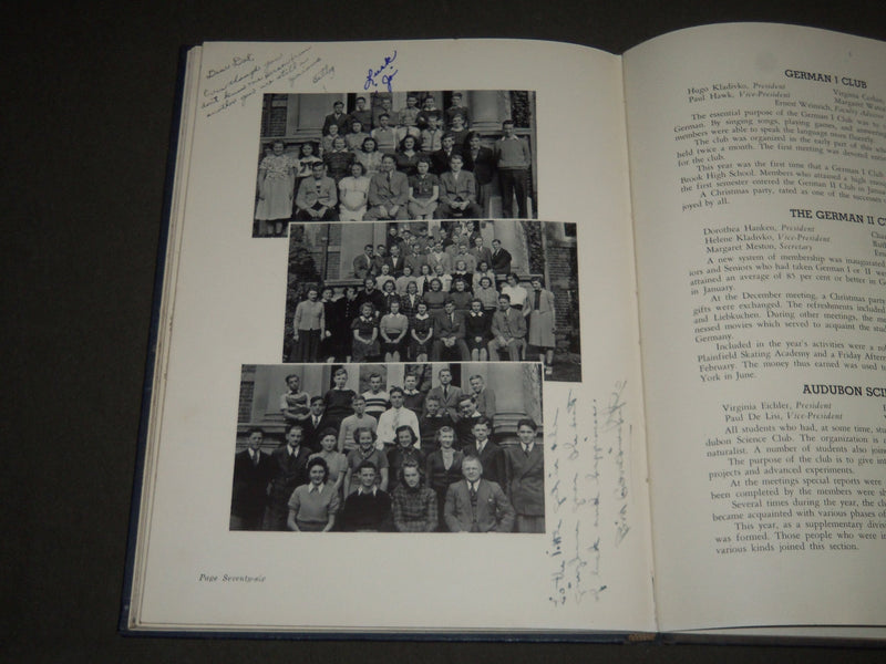 1940 THE ECHO BOUND BROOK HIGH SCHOOL YEARBOOK - NEW JERSEY - PHOTOS - YB 1247
