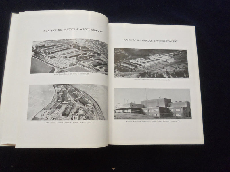 1960 STEAM ITS GENERATION AND USE HARDCOVER BOOK - BABCOCK & WILCOX CO.- KD 8343