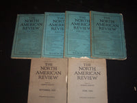 1924 NORTH AMERICAN REVIEW LOT OF 6 ISSUES - GREAT STORIES/ARTICLES - WR 1019