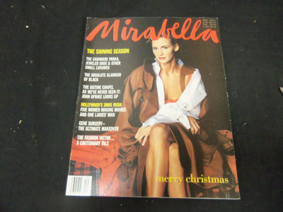 1991 DECEMBER MIRABELLA MAGAZINE - ISSUE #31 - KIM NYE COVER - ST 4270