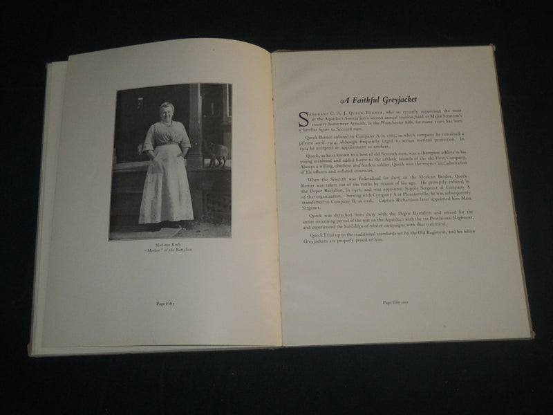1922 GREYJACKETS ON THE AQUEDUCT HARDCOVER BOOK - NICE PHOTOS - KD 5668