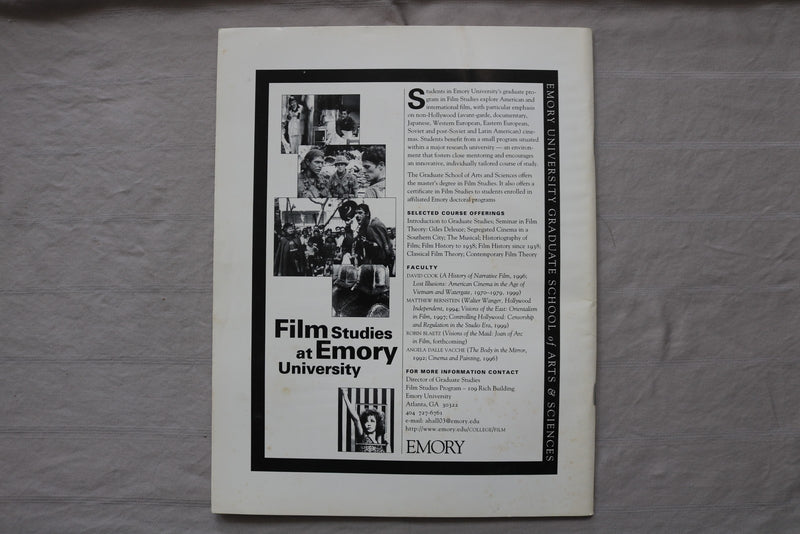 1999 FALL FILM QUARTERLY MAGAZINE - R. BENIGNI-NICOLETTA BRASCHI COVER - E 26791