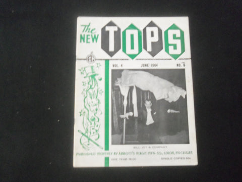 1964 JUNE THE NEW TOPS MAGAZINE - BILL JOY & COMPANY - B 1181M