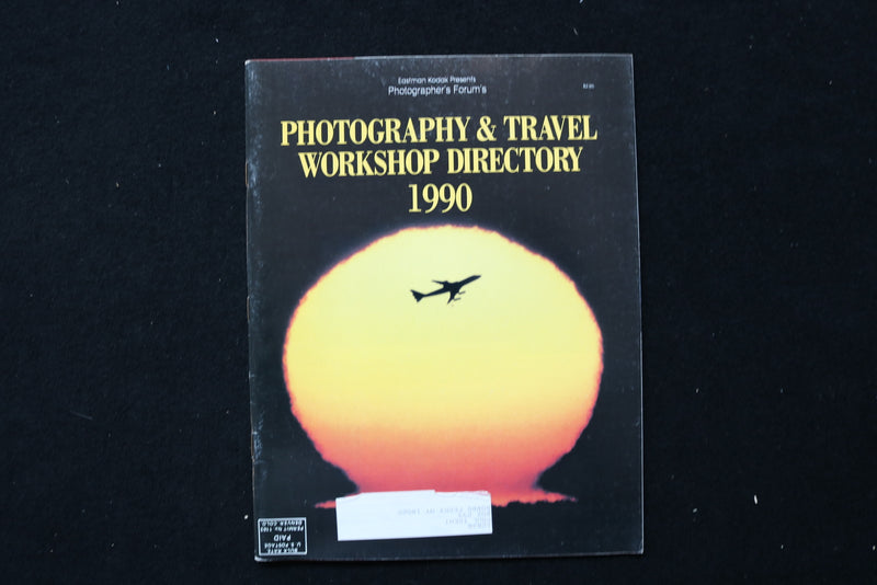 PHOTOGRAPHY & TRAVEL WORKSHOP DIRECTORY 1990 MAGAZINE - E 24355