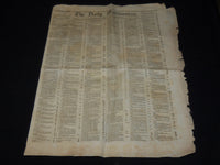 1843 APR 21 THE DAILY MADISONIAN NEWSPAPER - CLERK REPORT OF H. O. P. - NP 3877F