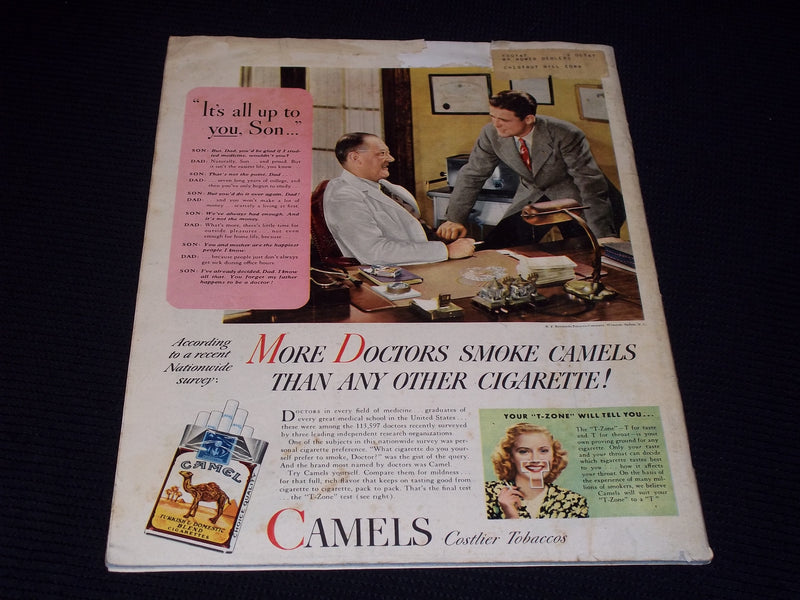 1946 AUGUST 20 LOOK MAGAZINE - GENE KELLY FRONT COVER - E 20317