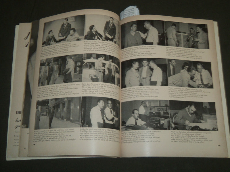 1954 JAZZ MUSIC THE METRONOME YEARBOOK MAGAZINE - GREAT PHOTOS - B 6550