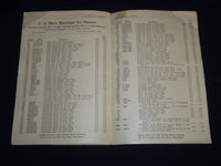 1923 U. S. MOTOR BEARING PRICE LIST NO. 110 - CONNECTING ROD & MAIN - J 9022