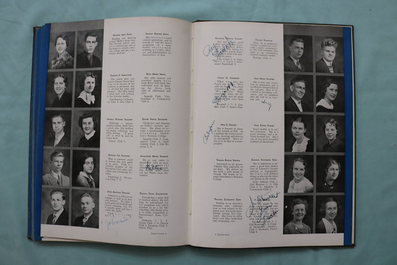 1936 THE RECHAUFFE EASTON HIGH SCHOOL YEARBOOK - EASTON, PENNSYLVANIA - YB 3554
