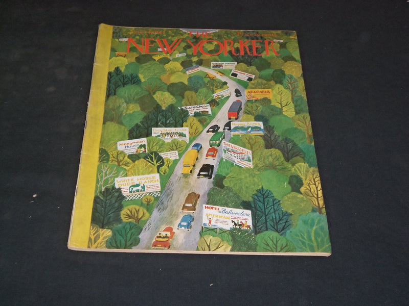 1947 JUNE 14 THE NEW YORKER MAGAZINE - ILLUSTRATED COVER - NY 267