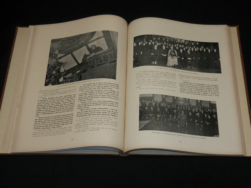1943 UN INNO DI FEDE IMMORTALE HARDCOVER BOOK BY SCILLA DE GLAUCO - R 721L