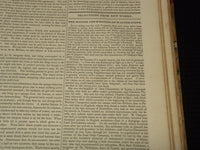 1839-1837 NEW YORK MIRROR AND LADIES GAZETTE BOUND VOLUME - R 89Q