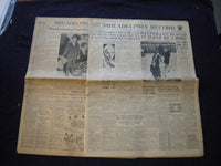 1935 JANUARY 23 PHILADELPHIA RECORD NEWSPAPER-HAUPTMANN PLACED AT SCENE- NP 6009