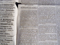 1874 DECEMBER 24 PORTLAND DAILY PRESS NEWSPAPER - THE HAMLIN OPERATIONS- NP 4179