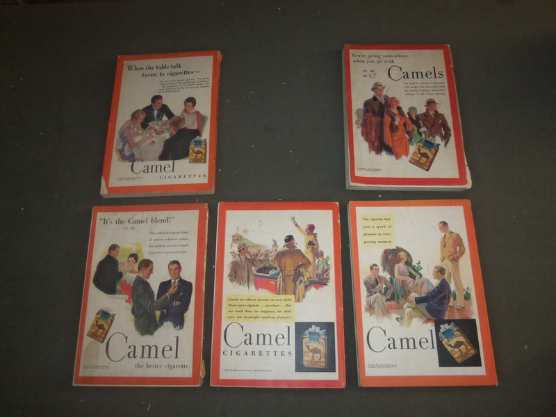 1930 HARPER'S MONTHLY MAGAZINE - LOT OF 11 - STORIES & ILLUSTRATIONS - WR 1000D