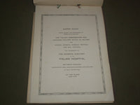 1918 APRIL 6 ITALIAN HOSPITAL BENEFIT SUPPER DANCE PROGRAM - HOTEL PLAZA- J 2678
