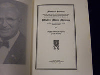 1961 WALTER MANN MUMMA MEMORIAL ADDRESS BOOK W/ SIGNED LETTER - KD 3535