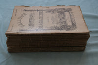 1892 BALLOU'S MONTHLY MAGAZINE - COMPLETE YEAR - LOT OF 12 - O 3976