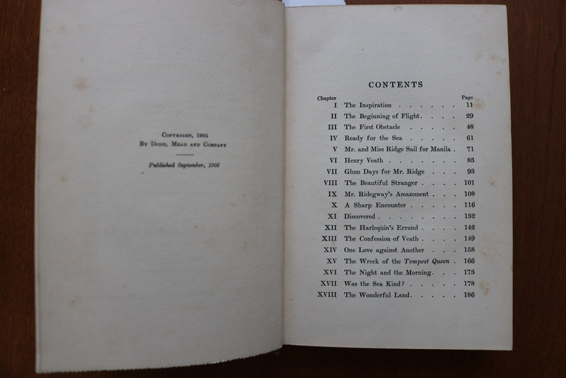 1905 NEDRA BY GEORGE BARR MCCUTCHEON - HARRISON FISHER ILLUSTRARTIONS - KD 9604