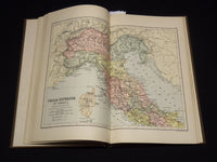 1897 GINN & COMPANY'S CLASSICAL ATLAS - 23 COLOR MAPS - KD 7967