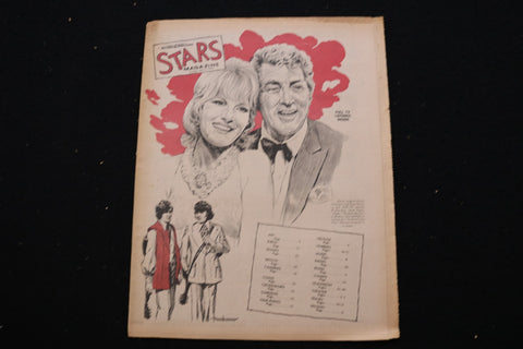 1970 DECEMBER 6 STARS MAGAZINE - DEAN MARTIN & PETULA CLARK COVER - E 25675