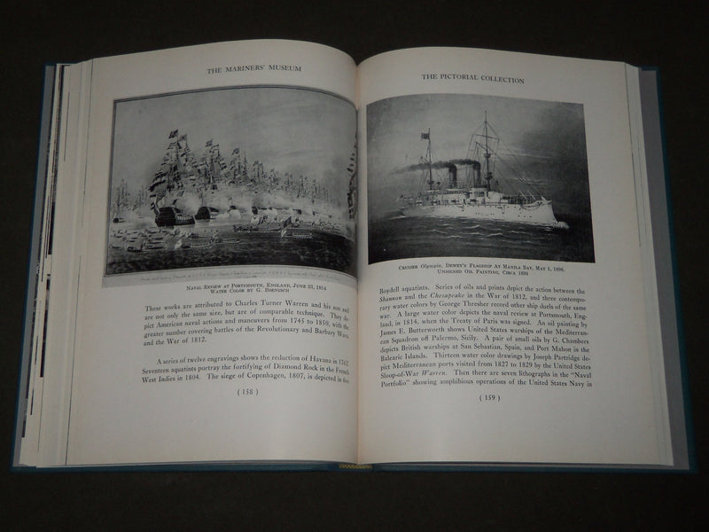 1953 THE MARINERS MUSEUM A HISTORY AND GUIDE BOOK - 2ND PRINTING - KD 4978