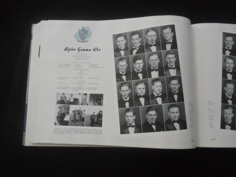 1941 AGROMECK NORTH CAROLINA STATE COLLEGE YEARBOOK - RALEIGH, NC - YB 2951