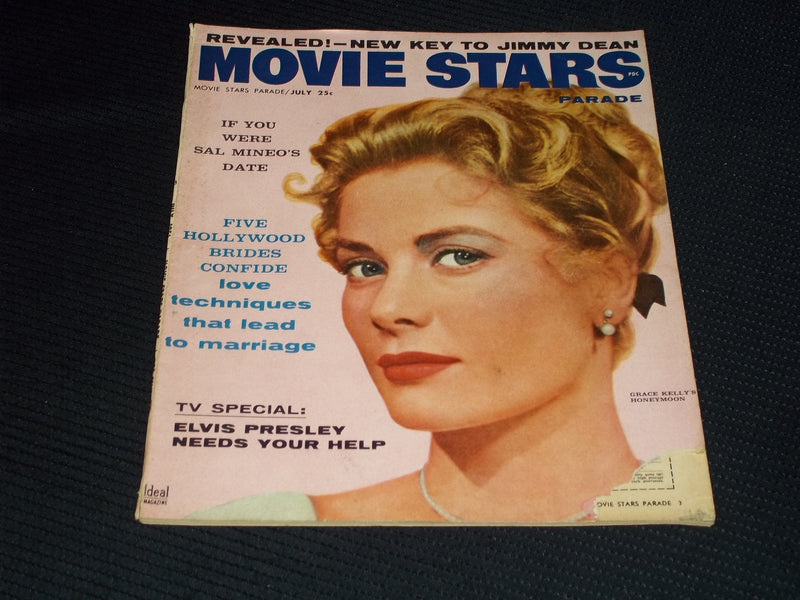 1956 JULY MOVIE STARS PARADE MAGAZINE - GRACE KELLY COVER - E 15820