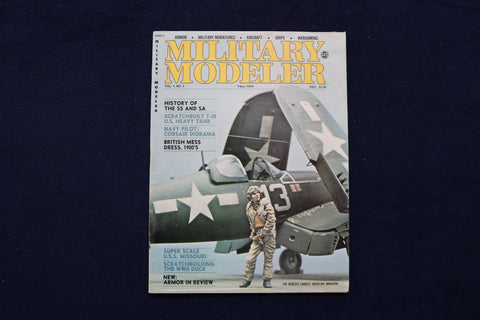 1974 FALL MILITARY MODELLER MAGAZINE - E 11408