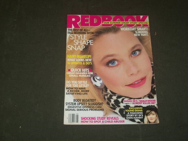 1987 AUGUST REDBOOK MAGAZINE - SUSAN DEY COVER - B 1529