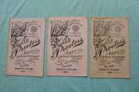1900'S PROCTOR'S ALBANY THEATRE PROGRAMS - LOT OF 30 - O 3724