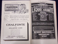 1909 THE ATLANTIC MONTHLY MAGAZINE LOT OF 11 - NICE STORIES & ARTICLES - WR 342