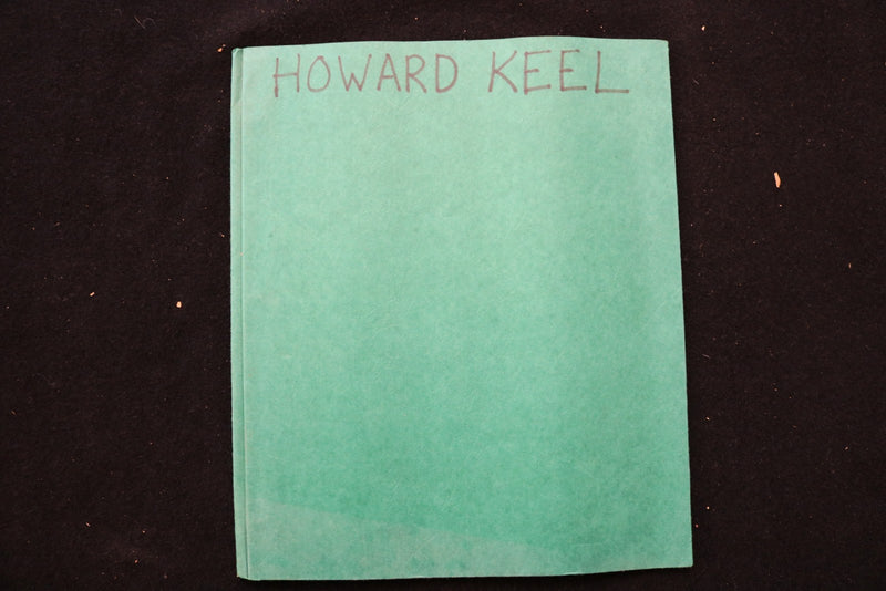 HOWARD KEEL SCRAPBOOKS - LOT OF 2 - E 24958