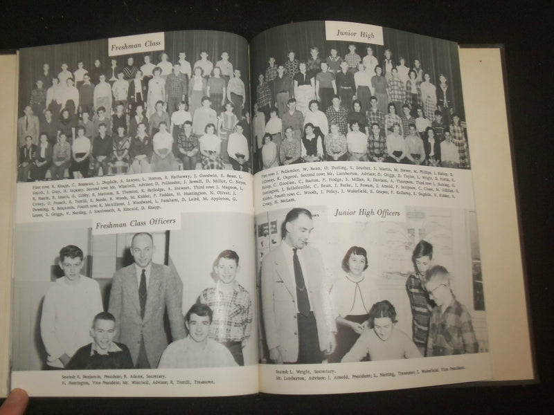 1954 BRADFORD ACADEMY YEARBOOK - BRADFORD, VERMONT - YB 2302