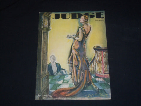 1930 MARCH 22 JUDGE MAGAZINE - TRAIN TIME - ST 5623