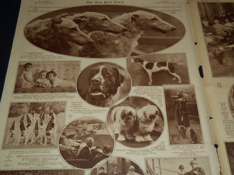 1925 FEBRUARY 22 NEW YORK TIMES PICTURE SECTION - JERITZA BRYAN - NT 9498