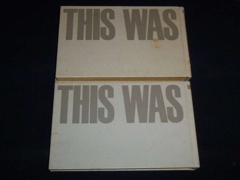 1990 THIS WAS TOMORROW VOLUMES 1 & 2 BY GIANNO MALOSSI - KD 4671O