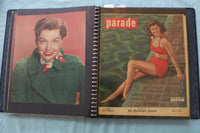 MOVIE STAR SCRAPBOOK - TYRONE POWER - NATALIE WOOD - E 26482