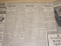 1915 JUNE 12 NEW YORK TIMES - NOTE SENT TO KAISER AT THE FRONT - NT 7700